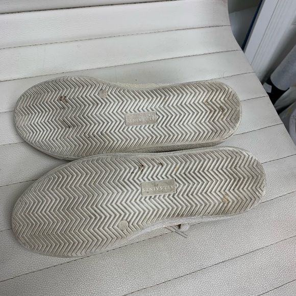 All Saints Sneakers with snake like emboss - Picture 9 of 14